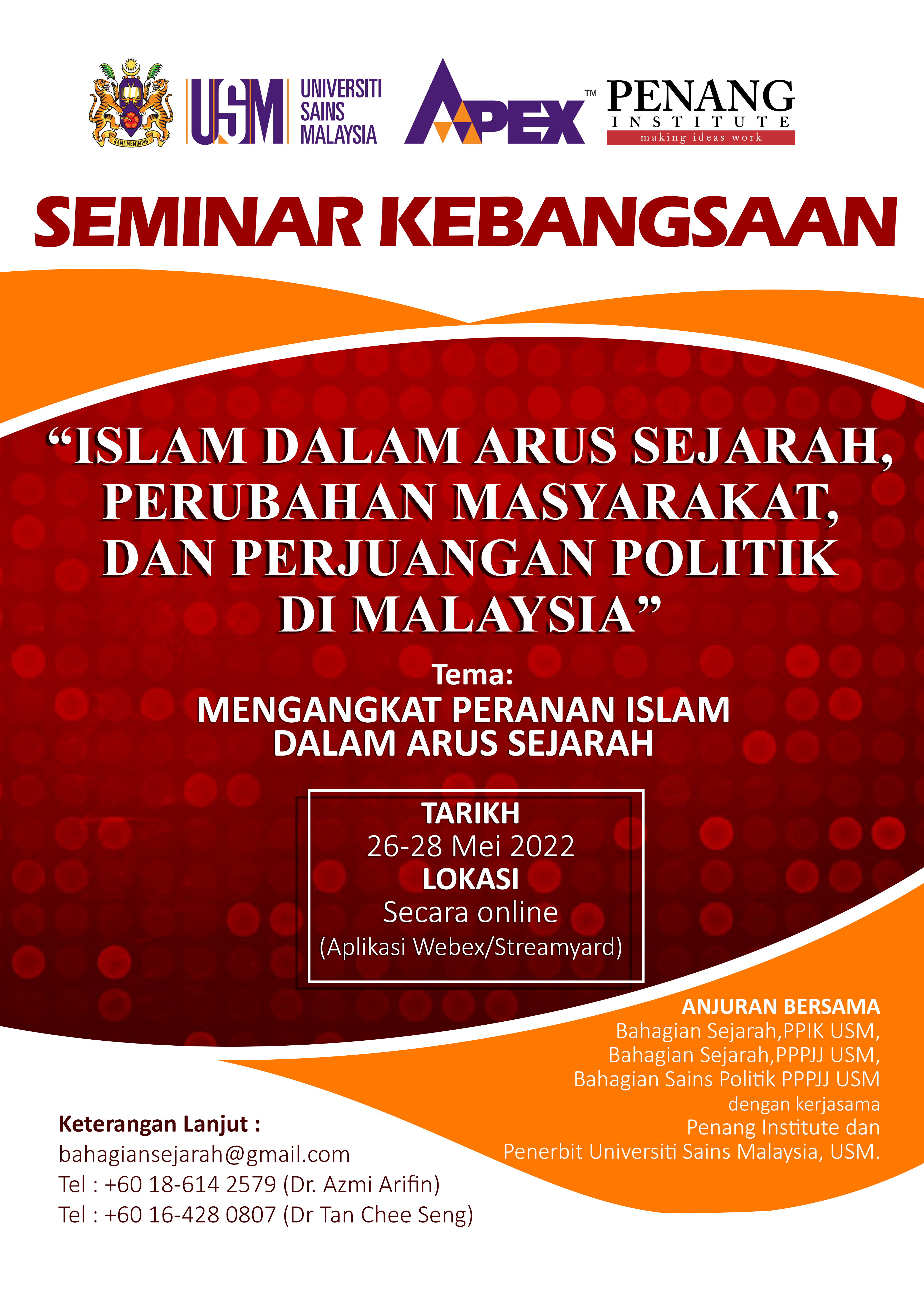 SEMINAR KEBANGSAAN ISLAM DALAM ARUS SEJARAH v2